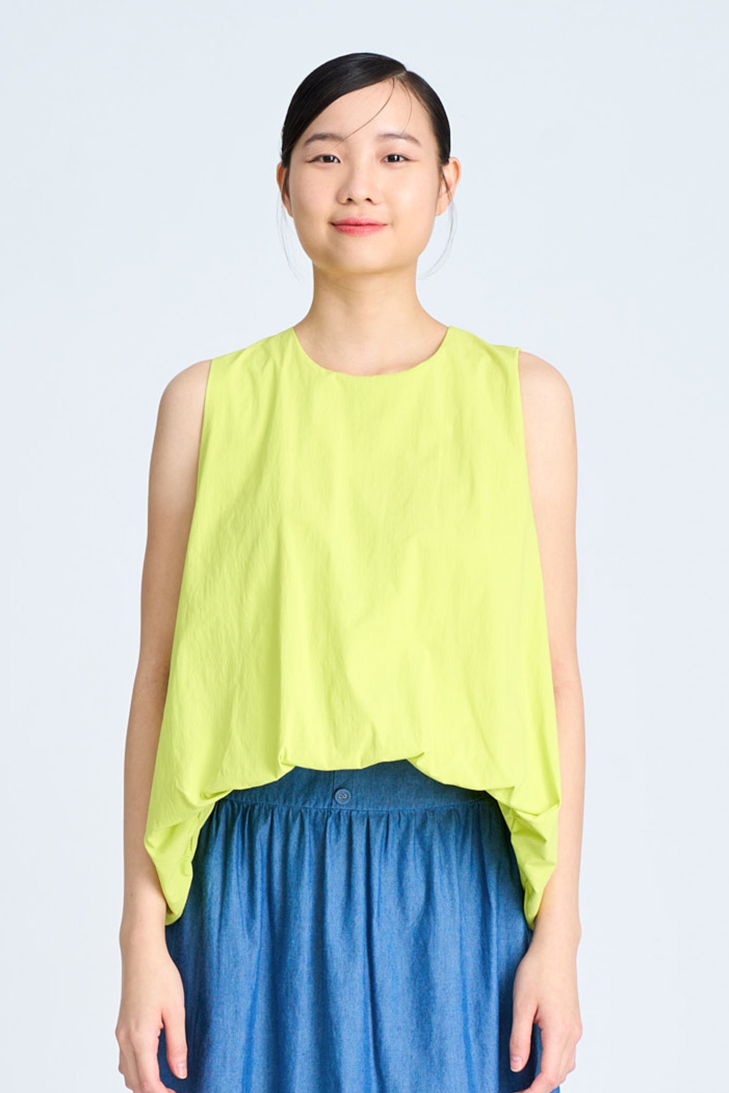 Cloud Blouse - Chartreuse