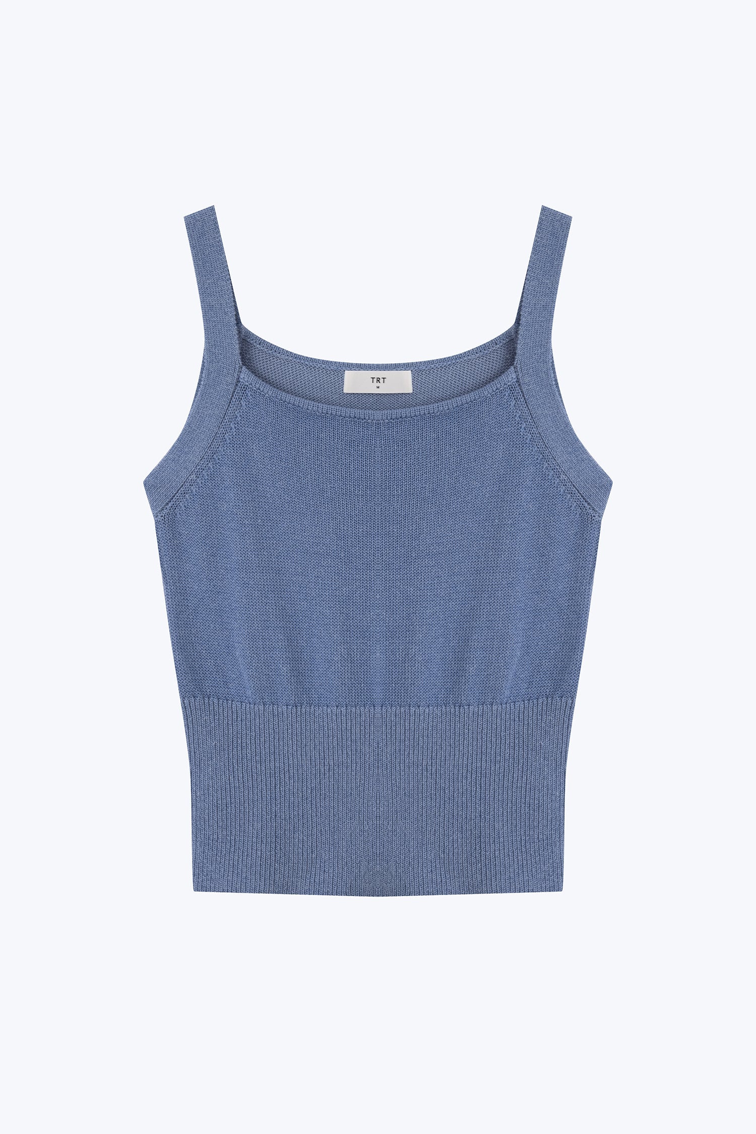 Knitted Camisole - Denim Blue