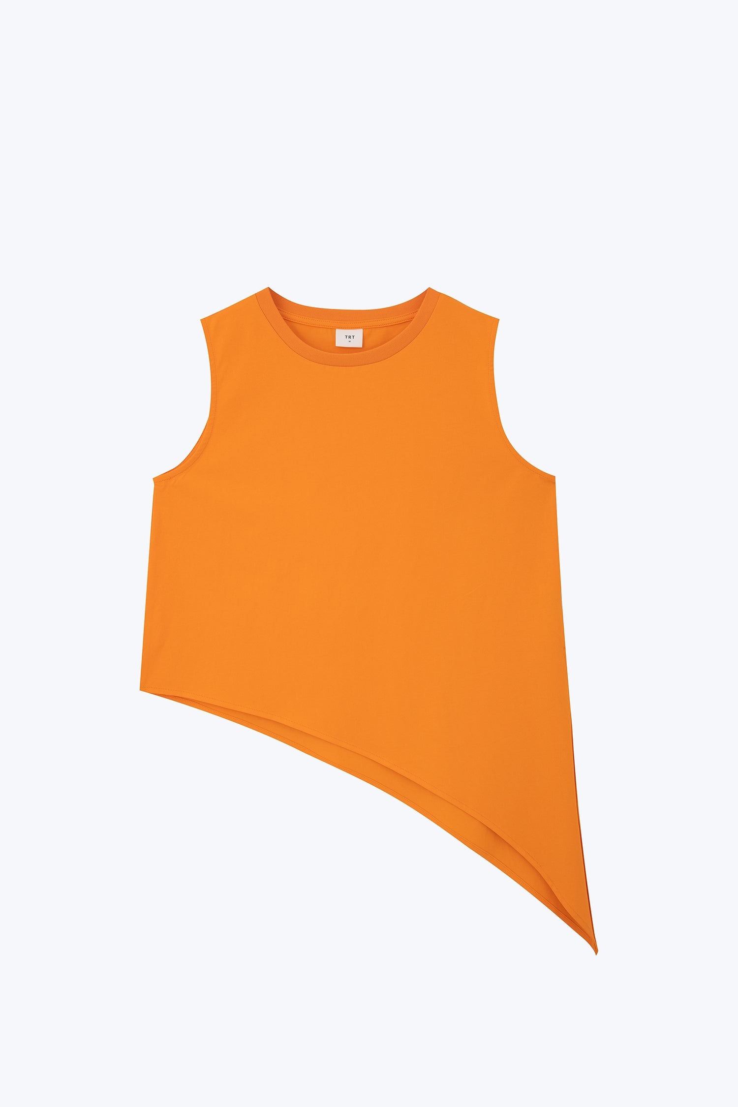 Side Knot Tee - Tangerine