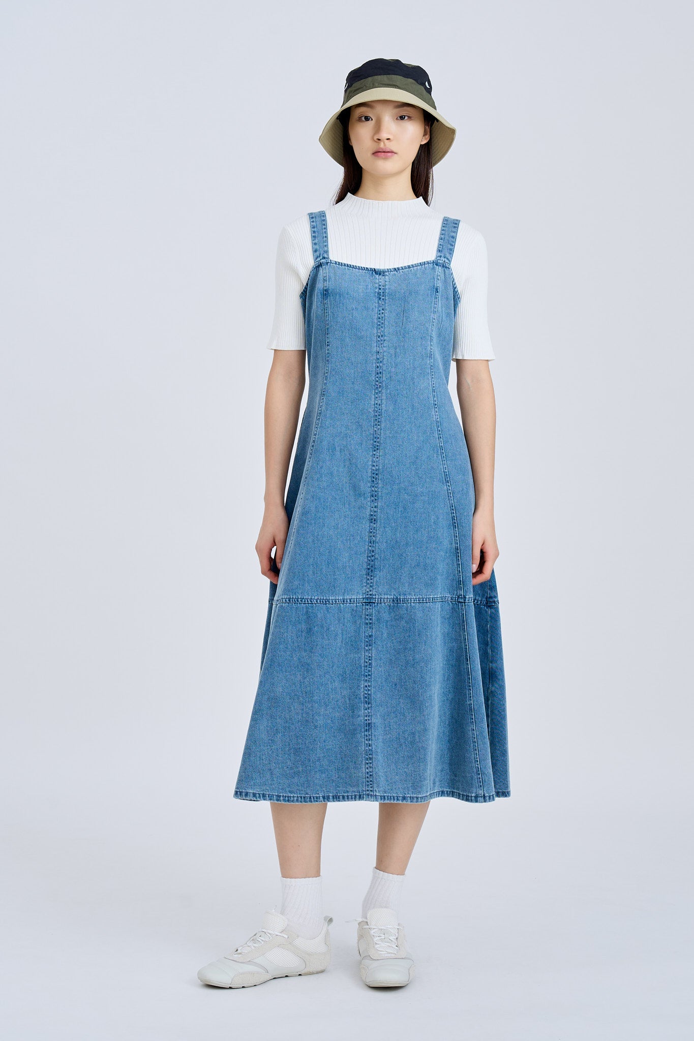 Denim Maxi Dress - Denim