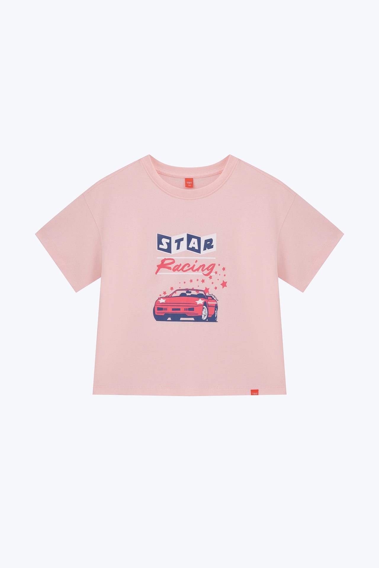 Star Racer Kids Tee - Blush