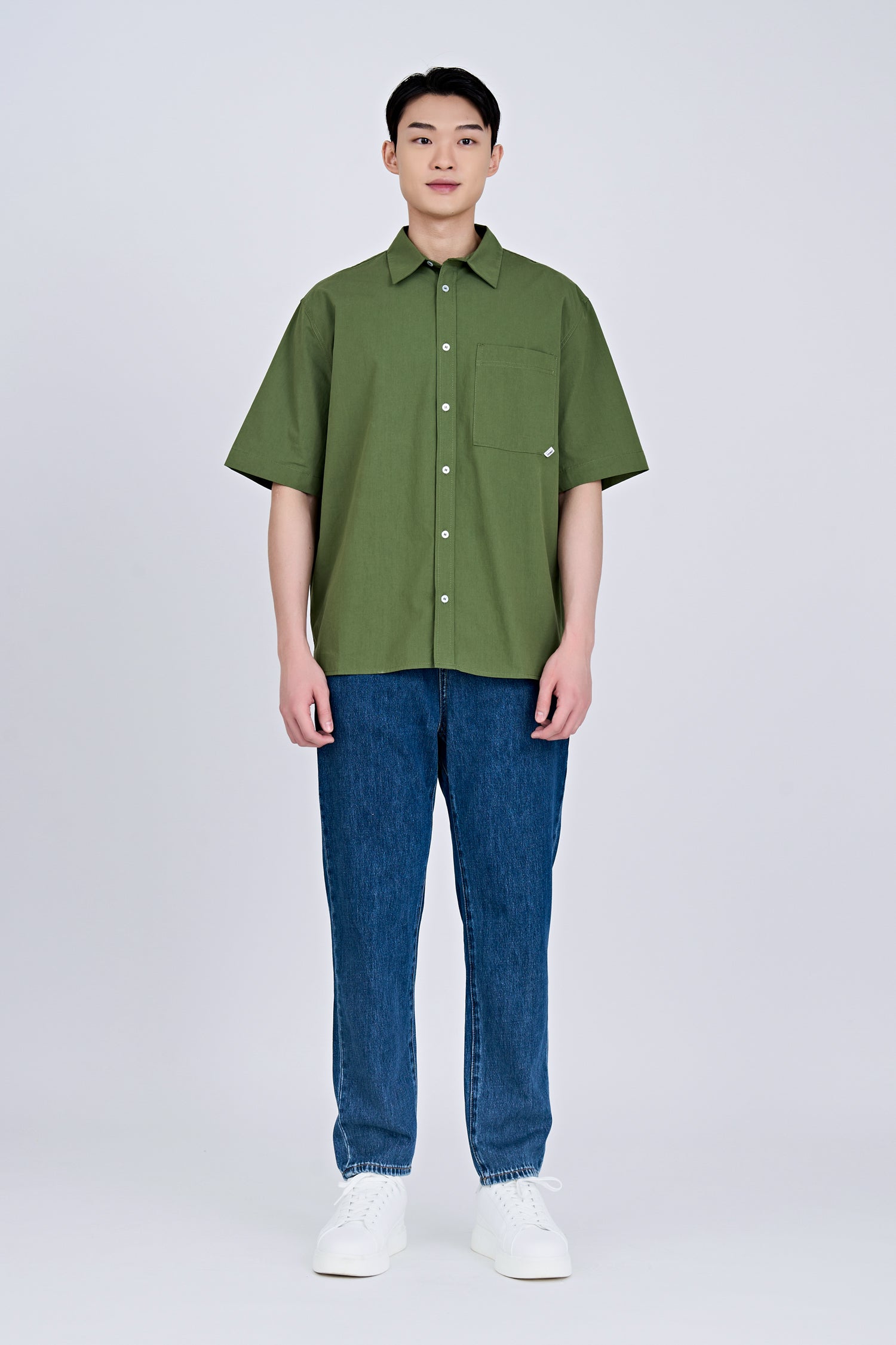 Worker&#39;s Pocket Shirt - Fern