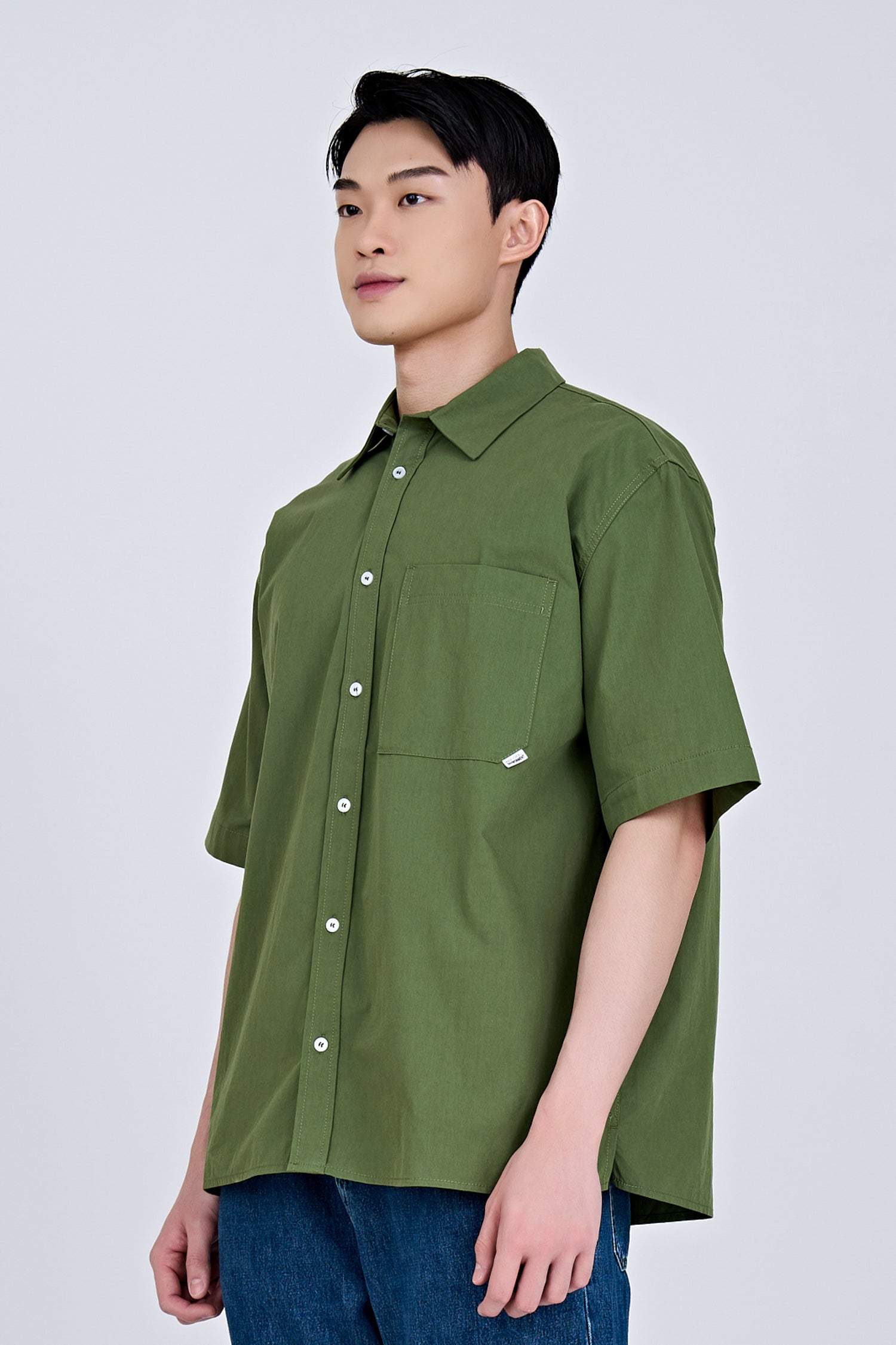 Worker&#39;s Pocket Shirt - Fern