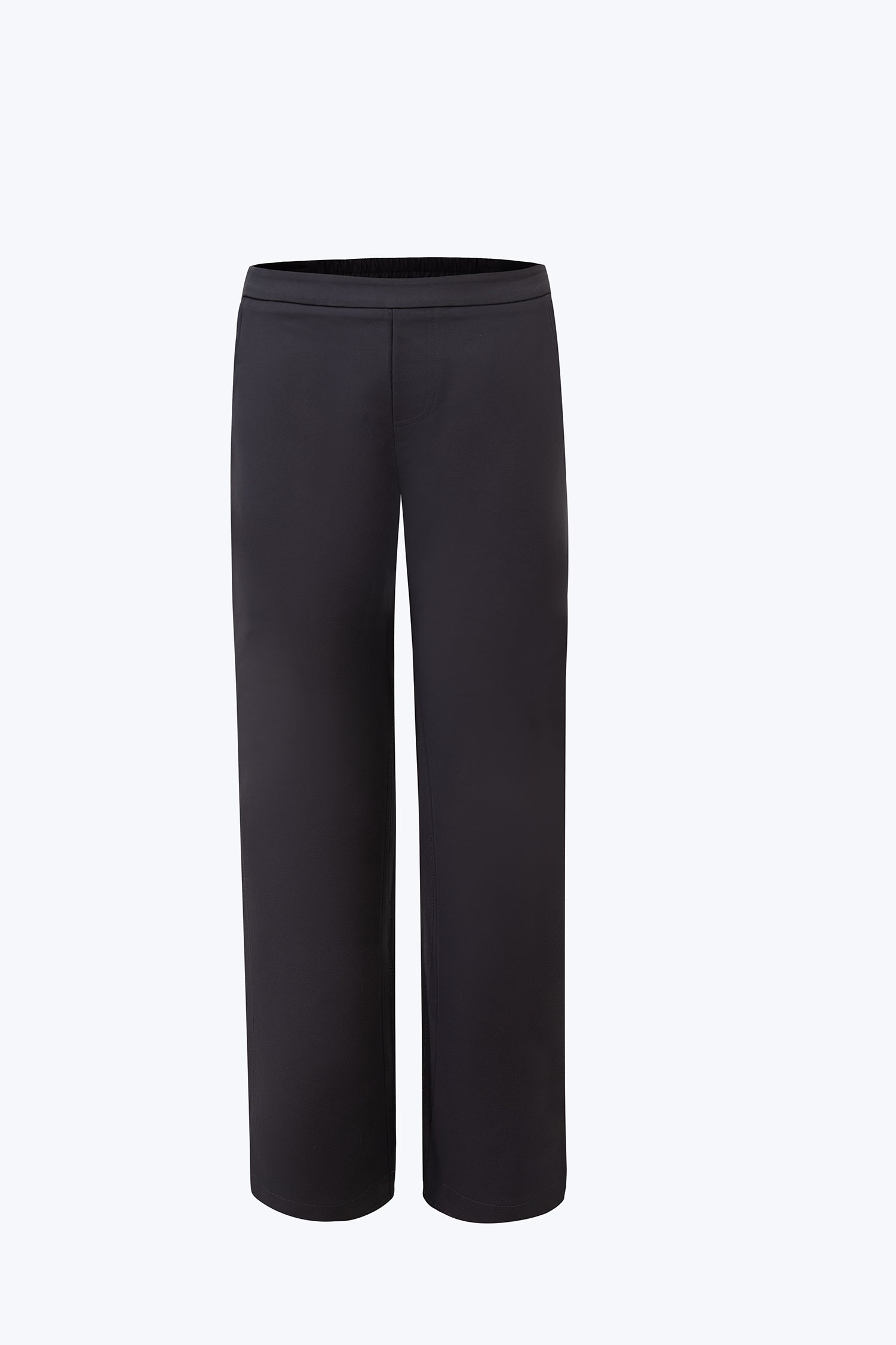 Poly-Cotton Pants - Charcoal